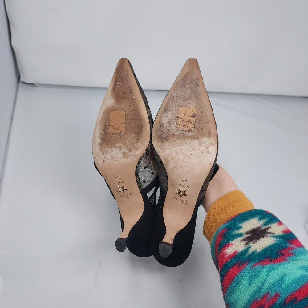 Christian Dior J’Adior Slingback Mid-Heel Pump - Picture 3 of 13